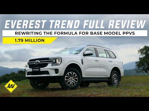 2023 Ford Everest Trend Full Review  -A Much Better Base Model than the Fortuner G?