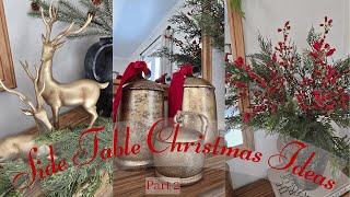 Side Table Christmas Ideas (Part 2)