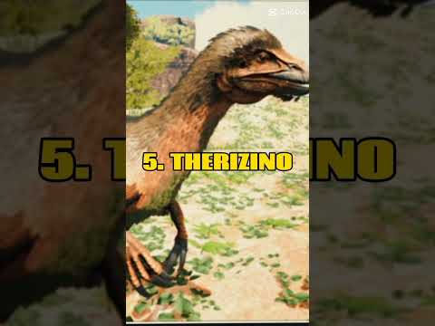 TOP 10 POWERFUL DINOSAURS IN ARK SURVIVAL MAP THE ISLAND (TWO LEG ONLY)