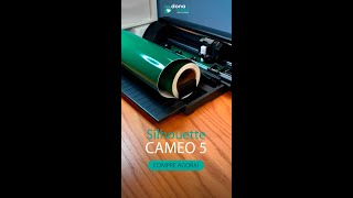 A Silhouette CAMEO 5 é a mais silenciosa, precisa e produtiva da linha Silhouette!