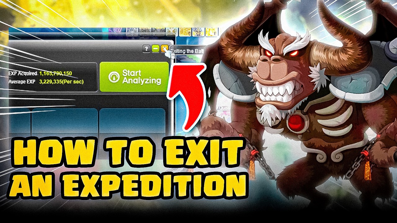 How to Exit Expedition MapleStory M