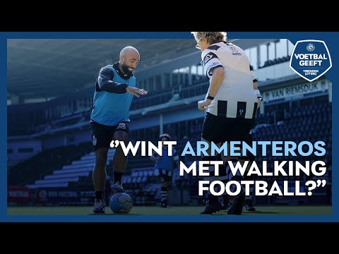 'Wint Armenteros met Walking Football?' | VoetbalGeeft