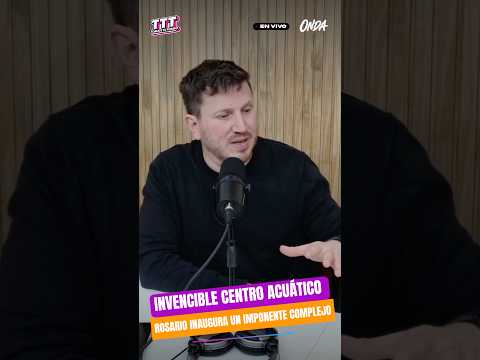 ROSARIO INAUGURA EL INVENCIBLE CENTRO ACUÁTICO 🏊 #Rosario #SantaFe #Piscinas #JuegosSuramericanos