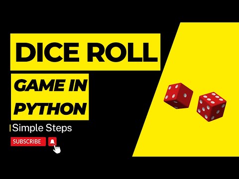 Using Random Module Create Dice Rolling Program In Python