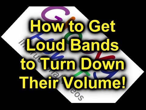How to get Loud Bands to Turn Down Their Stage Volume