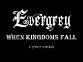 Evergrey - When Kingdoms Fall - 2008 - Lyric Video