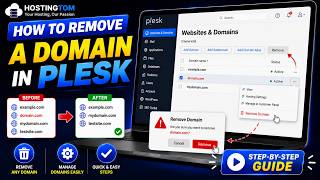 How to Remove a Domain in Plesk (Step-by-Step Guide) | HostingTom