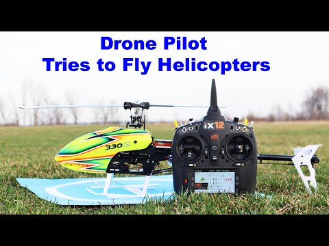 Drone Pilot tries 3 RC Helicopters for the first time in one day