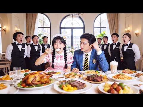 Cold CEO reject 100 heiresses — fall for foodie girl on the street. Now he opens his heart！