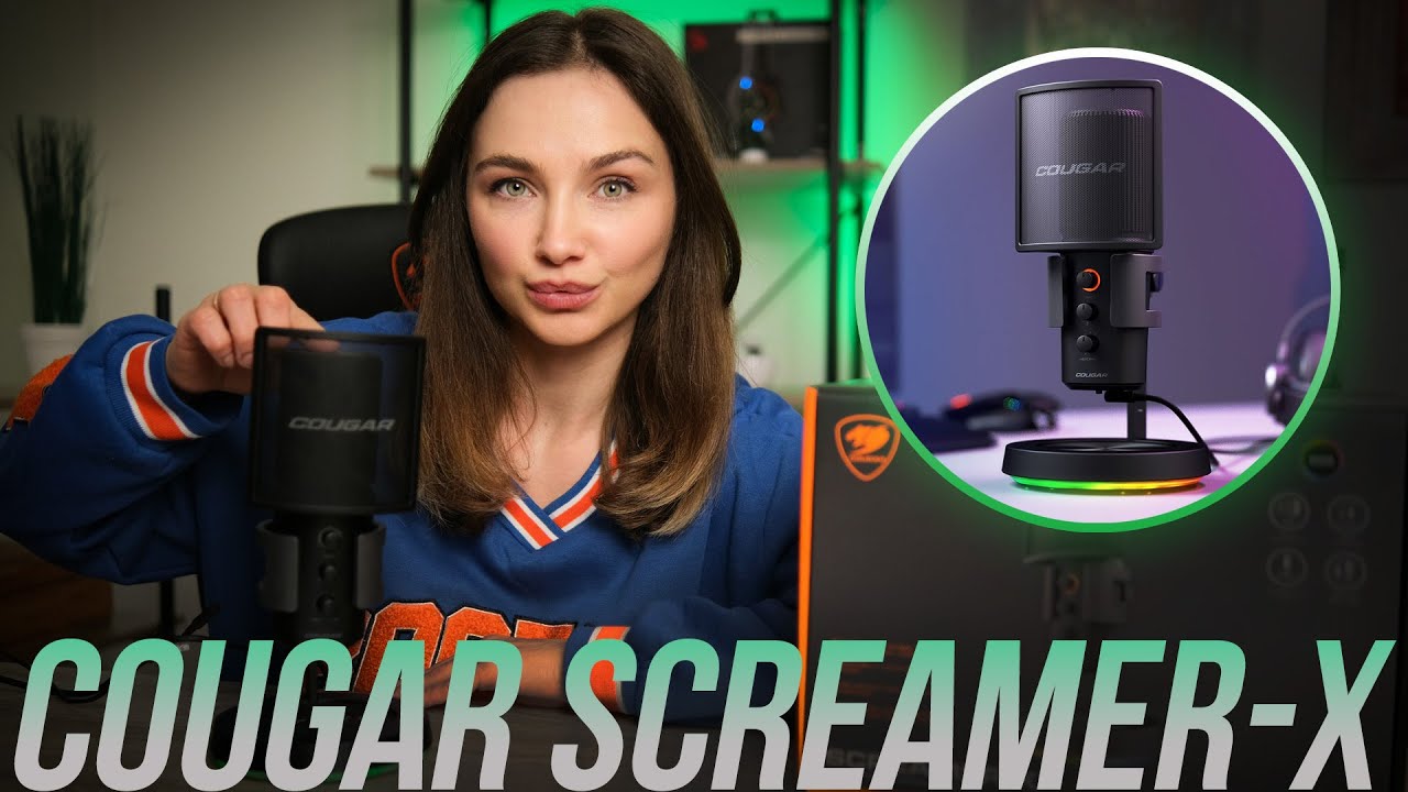 Мікрофон Cougar Screamer X настільний