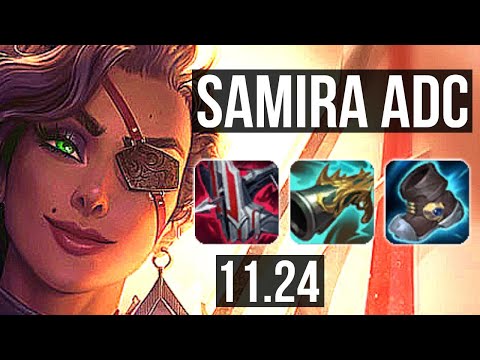 SAMIRA & Blitz vs CAIT & Thresh (ADC) | Quadra, 69% winrate, 14/2/3 | KR Grandmaster | 11.24
