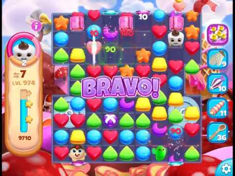 Cookie Jam Blast Level 974 - NO BOOSTERS 🍪 | SKILLGAMING ✔️