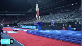 Riley McCusker - Vault - 2017 AT&T American Cup - Podium Training