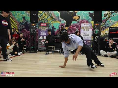 TapNasty Vs Mach Phive - B-Boy Top 16 - Midwest Open 2023 - Breaking For Gold USA - BNC