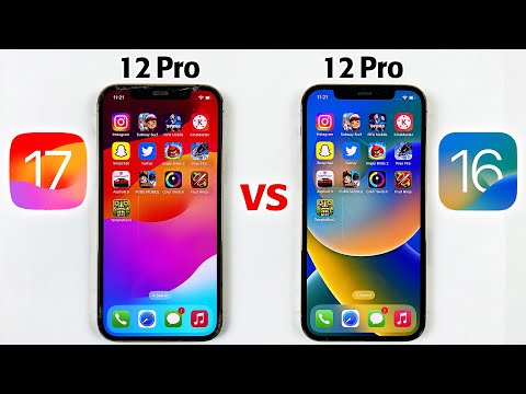 iPhone 12 Pro iOS 17 vs iOS 16 SPEED TEST - iOS 17 vs iOS 16 SPEED TEST  - Should You Upgrade?