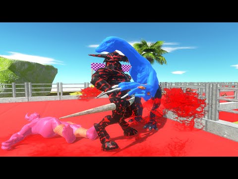 Kozarog The Demon vs Brachiosaurus - Animal Revolt Battle Simulator