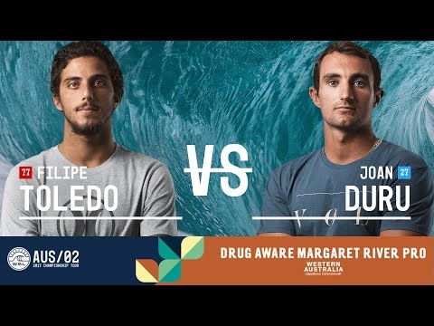 Filipe Toledo vs. Joan Duru - Round Two, Heat 6 - Drug Aware Margaret River Pro 2017