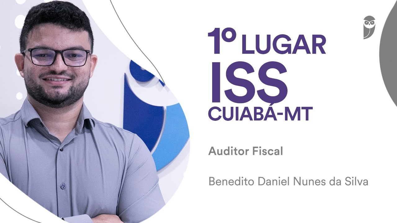 Baile dos Primeiros: Conheça Benedito Nunes, aprovado em 1º lugar para Auditor Fiscal no ISS Cuiabá