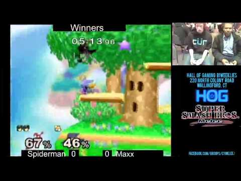 Ctmelee #17 - Swift (Marth) vs Maxx (Fox) - Top 16 SSBM Tournament