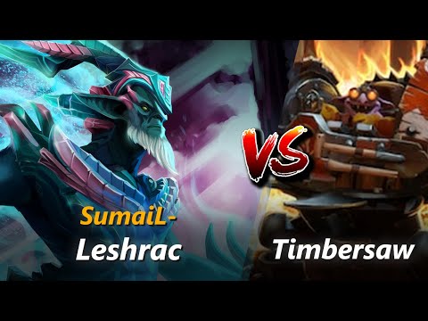 SumaiL- mid Leshrac vs Timbersaw | First 10 minutes
