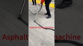 asphalt crack sealing machine, asphalt filling machine, pavement crack filling machine application