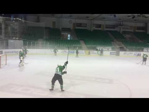 7.9.16. EBYSL HK Olimpija - EC VSV,, ogrevanje pred tekmo