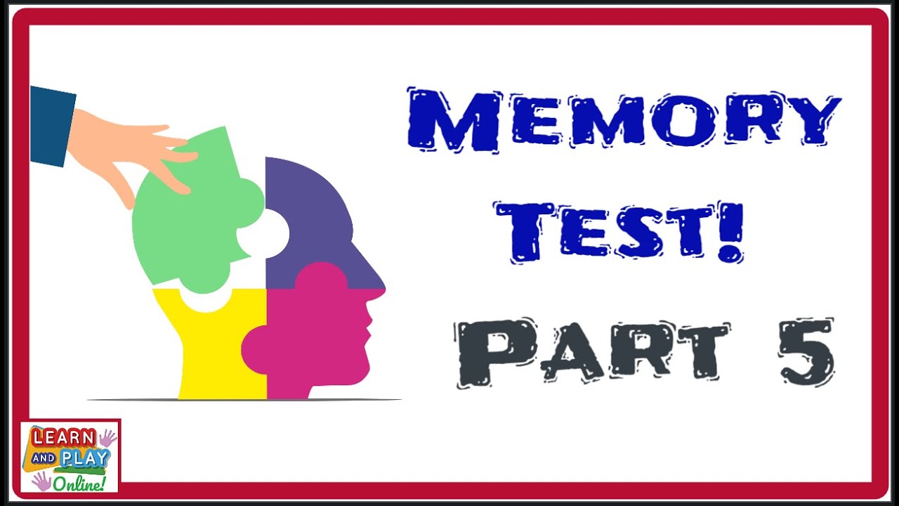 FUN Memory Test #5- Brain Break Activity