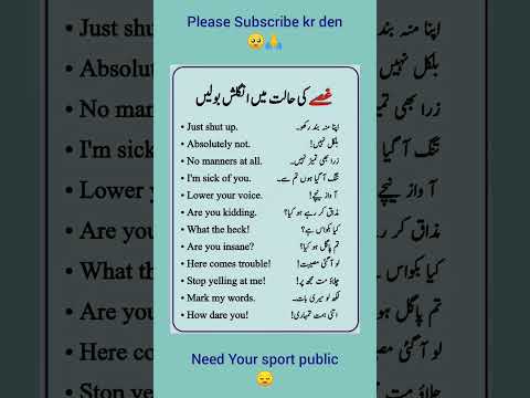 English Words with Urdu translate Vocabulary #subscribe #englishlanguage