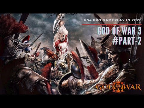 GOD OF WAR 3 Remastered Walkthrough Gameplay Part-2 in 2020 (4K HD Ps4 Pro) No Commentary #godofwar3