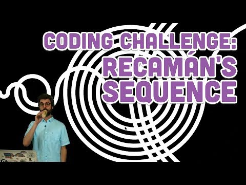 Coding Challenge #110: Recamán's Sequence - Part 1