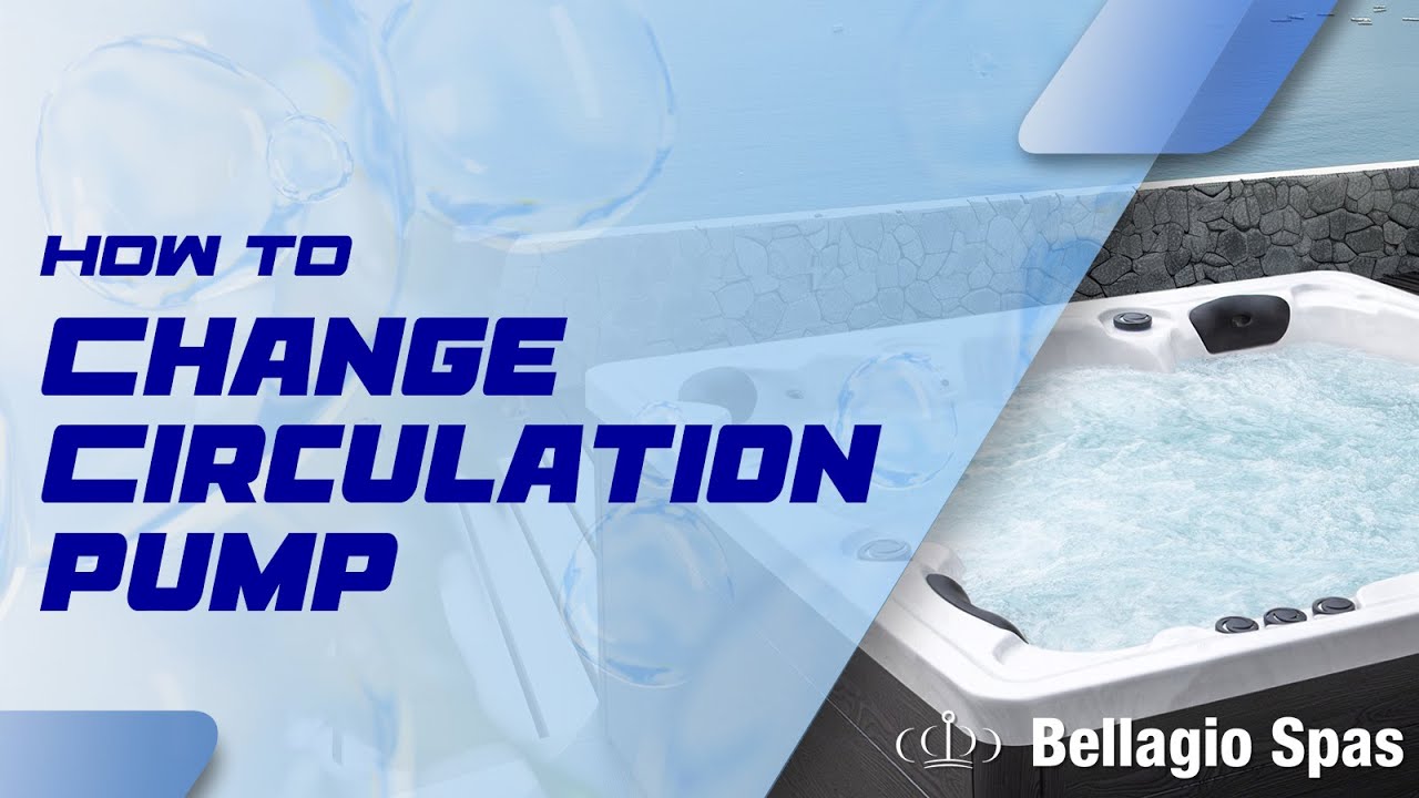 How to change Gecko circulation pump - Bellagio Spas