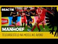 REACTIE | Manhoef teleurgesteld na moeilijke avond