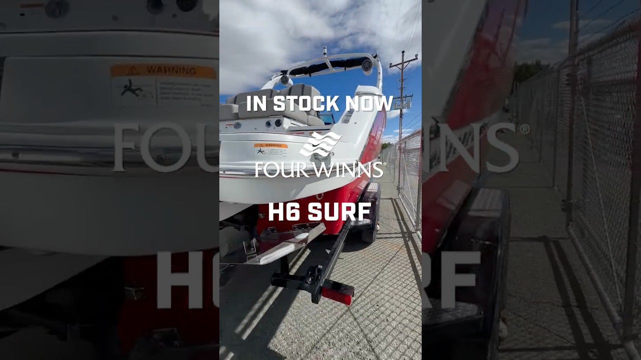 In Stock Now! 2024 Four Winns H6 Surf