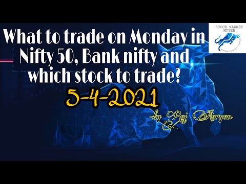 Nifty 50, Bank nifty analysed for Monday. [5-4-2021]