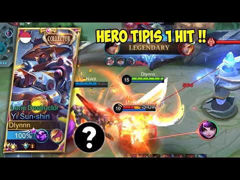 BUILD YSS MELAWAN HUKUM MOONTON TAPI DAMAGE NYA PARAH! 1 HIT KE HERO TIPIS | TOP GLOBAL YSS - MLBB