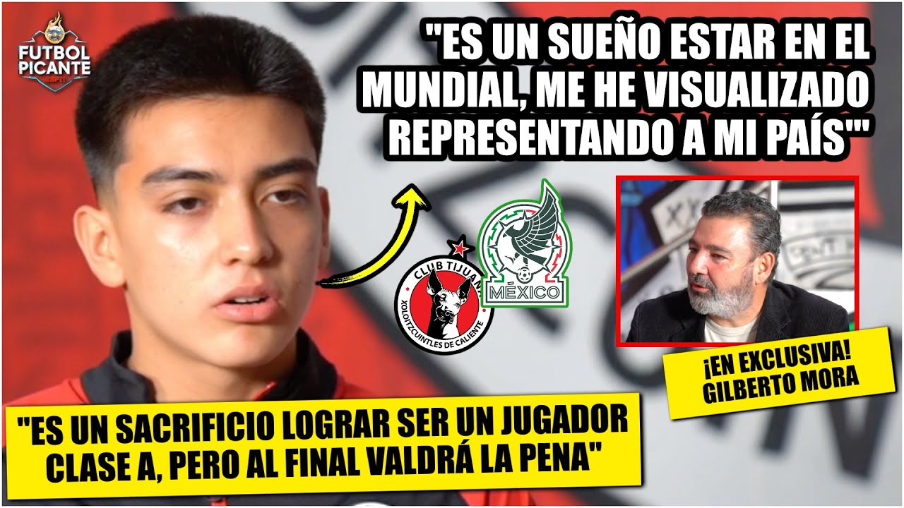¡EXCLUSIVA! GIL MORA reveló sueño de jugar MUNDIAL con EL TRI e ir a un club EUROPA | Futbol Picante
