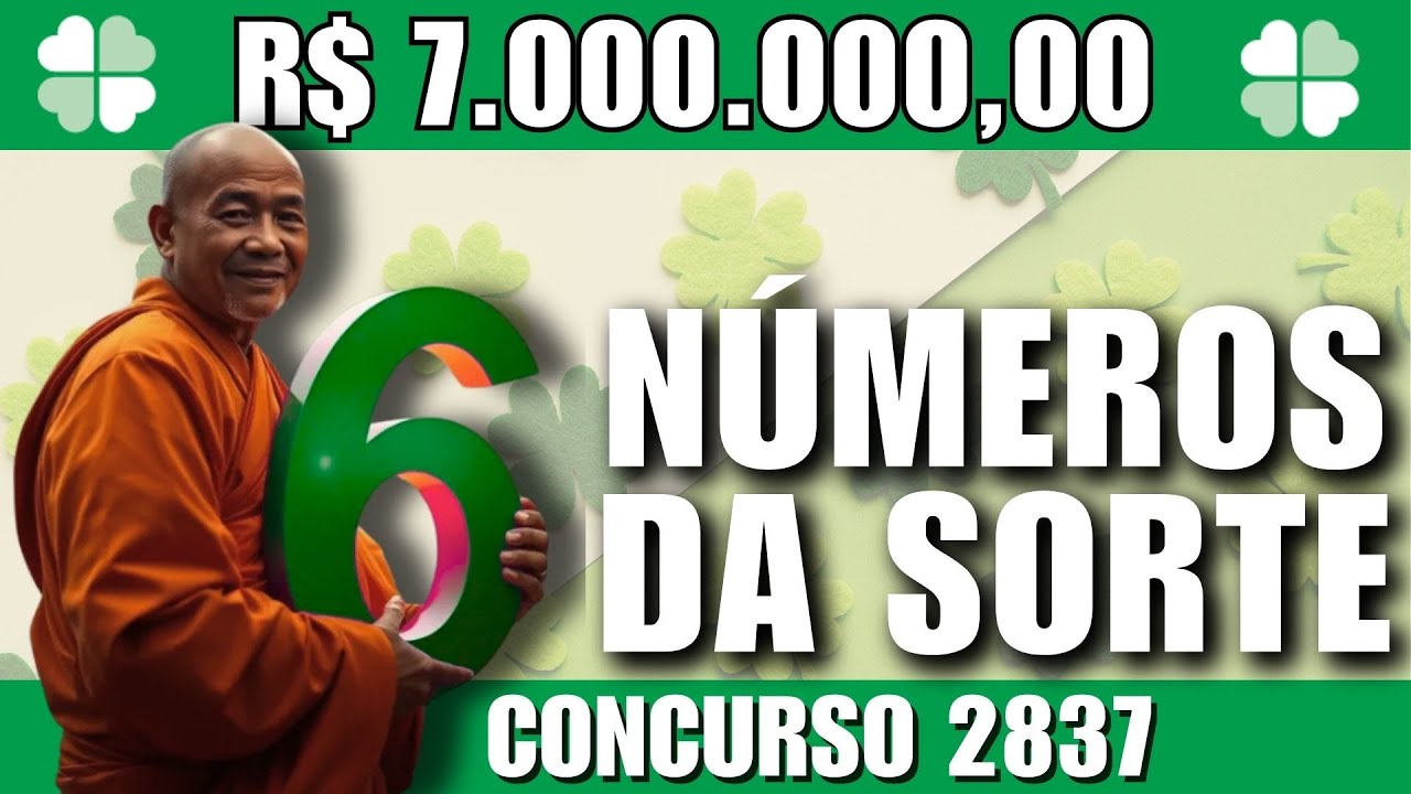 Descubra os 06 Números da Sorte de HOJE!