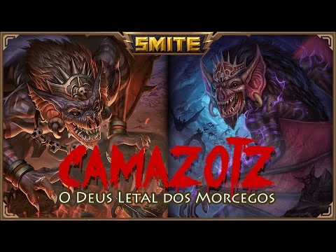 🐺 Conheça o novo deus do SMITE - Camazotz