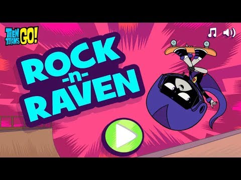 Teen Titans Go! - Rock-n-Raven [Cartoon Network Games] Video