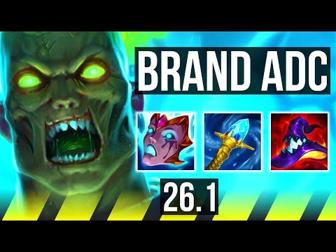 BRAND & Sona vs CAITLYN & Maokai (ADC) | Good KDA: 16/3/14 | NA Master | 26.1