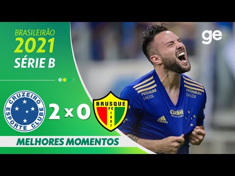 Gols e lances de Cruzeiro x Brusque