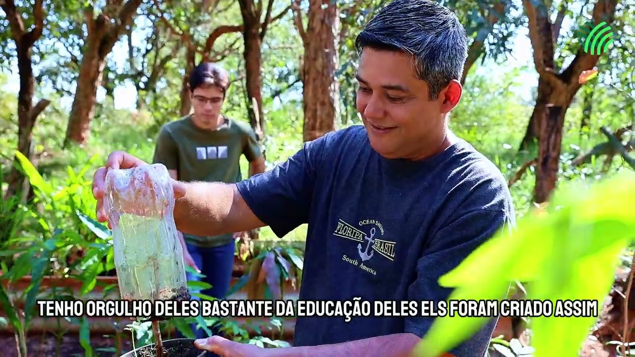 Ele deixou a cidade e transformou o sonho do pai em futuro para os filhos