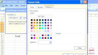 Conditional Formatting in Excel 2003 – Making Numbers Stand Out