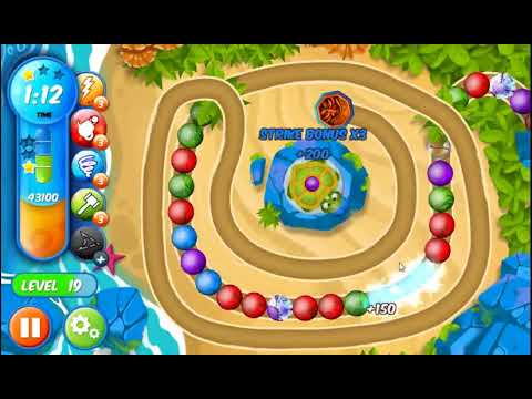 Marble Woka Woka Level 19 - NO BOOSTERS 🐢 | SKILLGAMING ✔️