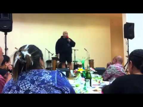 Mel Cabang at Uncle Ted Perez' birthday partu