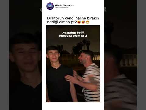 Doktorun kendi haline bırakın dediği elman pt2😅😅