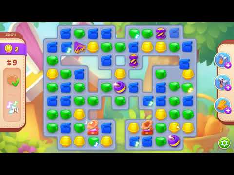 Homescapes Level 3264 夢幻家園 第3264關