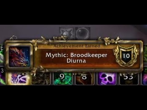 Mythic Broodkeeper Diurna Demonology Warlock POV!