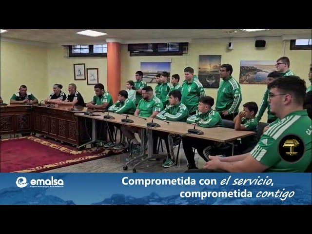Reconocimiento del Ayuntamiento al CL Unión Antigua: "Gracias por ser nuestros campeones"