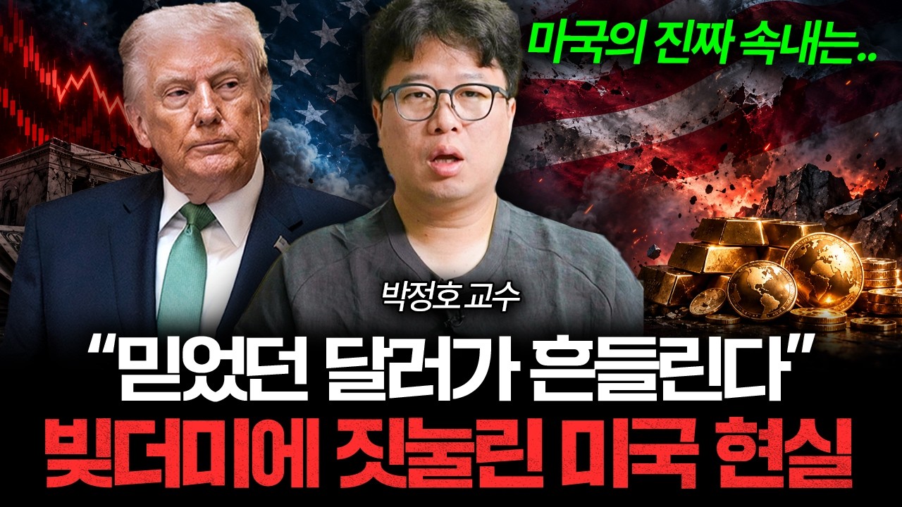 "전 세계가 등돌렸다" 미국 달러 패권이 흔들리는 진짜 이유 📰 [박정호의 주간경제]